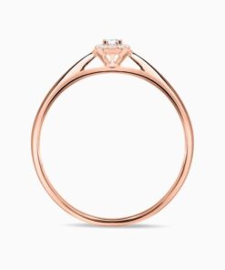 Yellow diamond ring