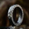 Rune Symbol Vintage Silver Men's Prada Titanium Steel Ring