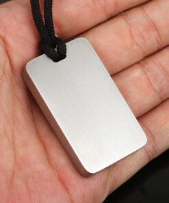 Titanium Peace and Safety Protective Blessing Pendant
