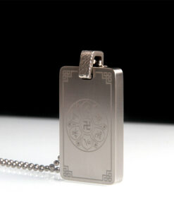 Titanium Peace and Safety Protective Blessing Pendant B (2)